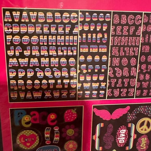 Recollections Chipboard Scrapbook Letters Numbers Symbols Icons Borders - Picture 7 of 10